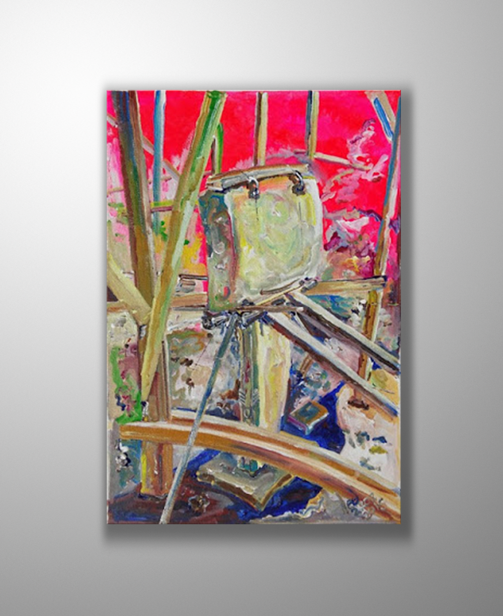 Orijinal Tablo - Göbeklitepe Serisi - Uncoverd Discovered - Ned Pamphilon 42x62 cm