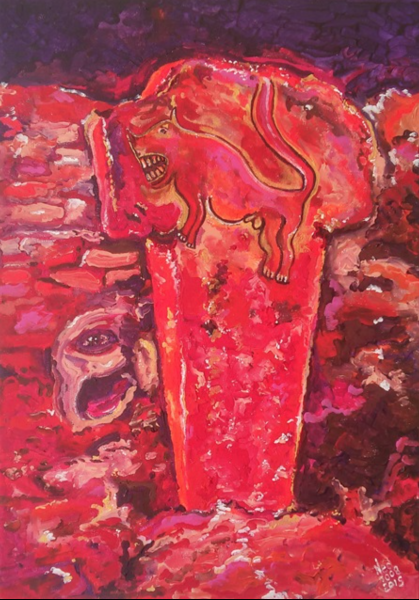 Göbeklitepe Serisi - Anger is an Energy - Ned Pamphilon 50x70 cm