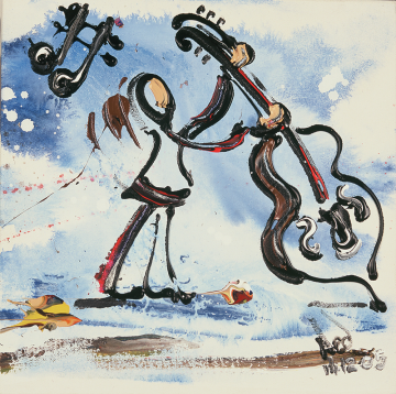 Kanvas Tablo - Jazz Trio Bass