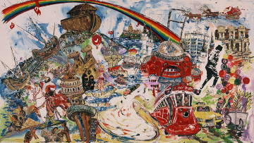 Kanvas Tablo - Turkish History Story - 175cm x 100cm