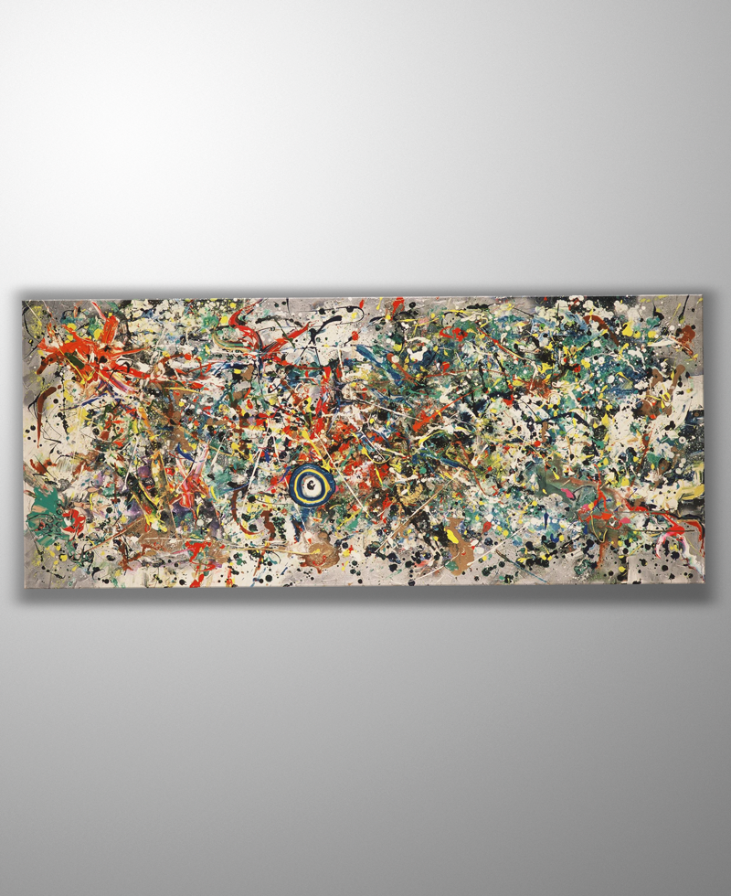 Orijinal Tablo - Magic Eye Chaos - Ned Pamphilon 210x90cm