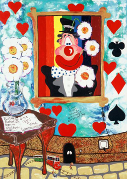 Orijinal Akrilik Tablo - Once Upon a Time  - 100cm x 140cm