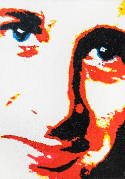 Orijinal Akrilik Tablo - Face It- 70cm x 100cm