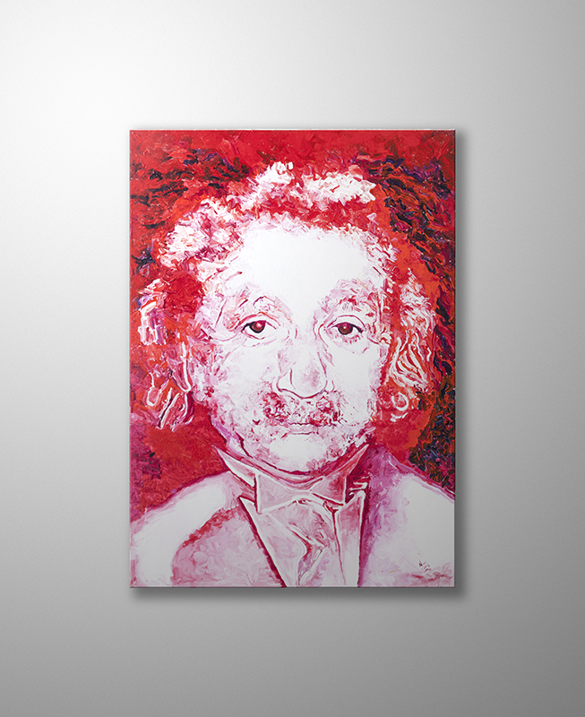 Orijinal Akrilik Tablo - Albert Munroe -  70cm x 100cm