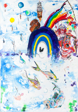 İstanbul Orijinal Tablo - Funny Of Merry Go Round - Akrilik Tablo - 70cm x 100cm