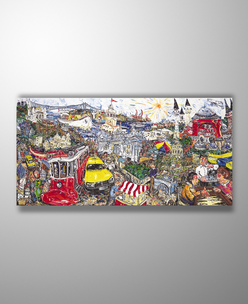 İstanbul Kanvas Tablo - Mehmet's İstanbul - Ned Pamphilon