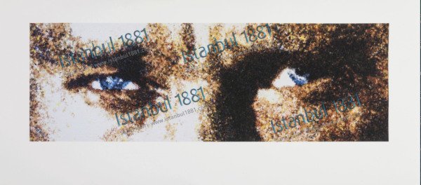 Çerçevesiz Limitli Edisyon - Atatürk'ün Gözleri 110cm x 50cm