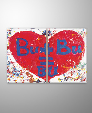 Kanvas Tablo - Bu Bu - 70cm x 50cm