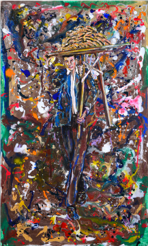 İstanbul Original Tablo - Bread from my back 92cmx153cm