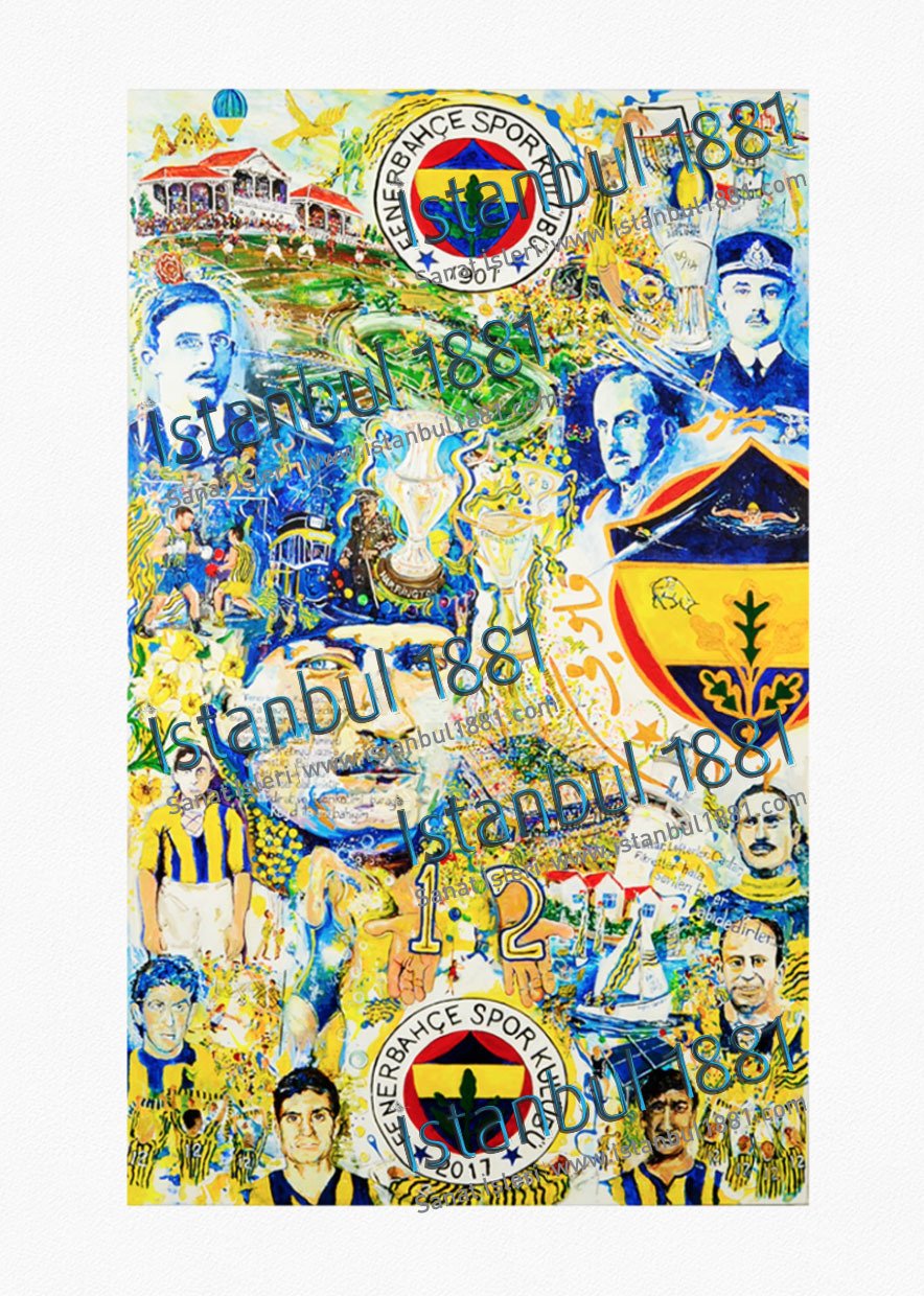 Çerçevesiz Limitli Edisyon - Fenerbahçe 110 Years
